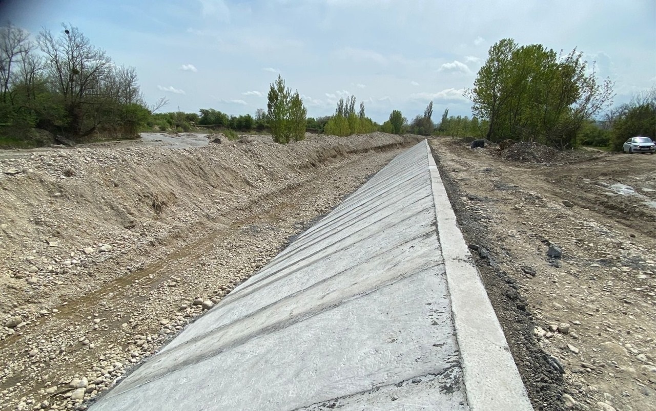 На&nbsp;реке Шалажи в&nbsp;Чечне раньше срока достроили дамбы