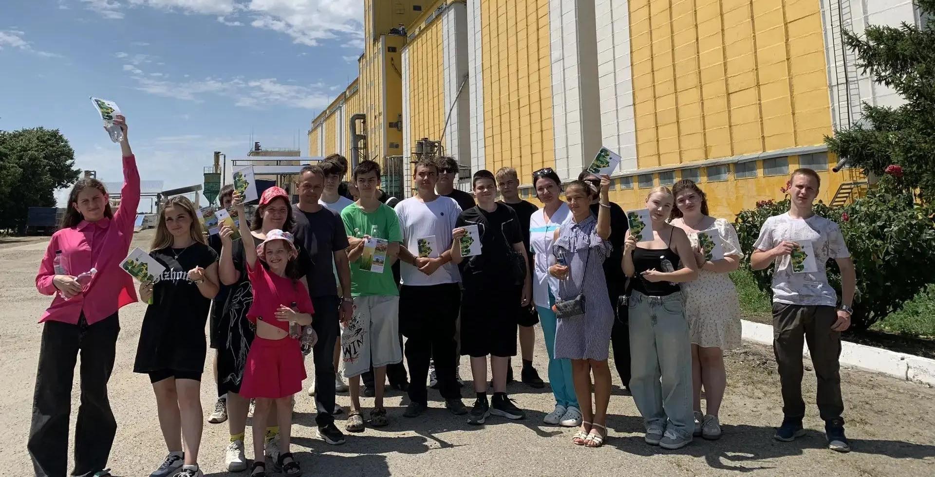 В&nbsp;Кореновске Краснодарского края более 30&nbsp;ребят увидели работу элеватора