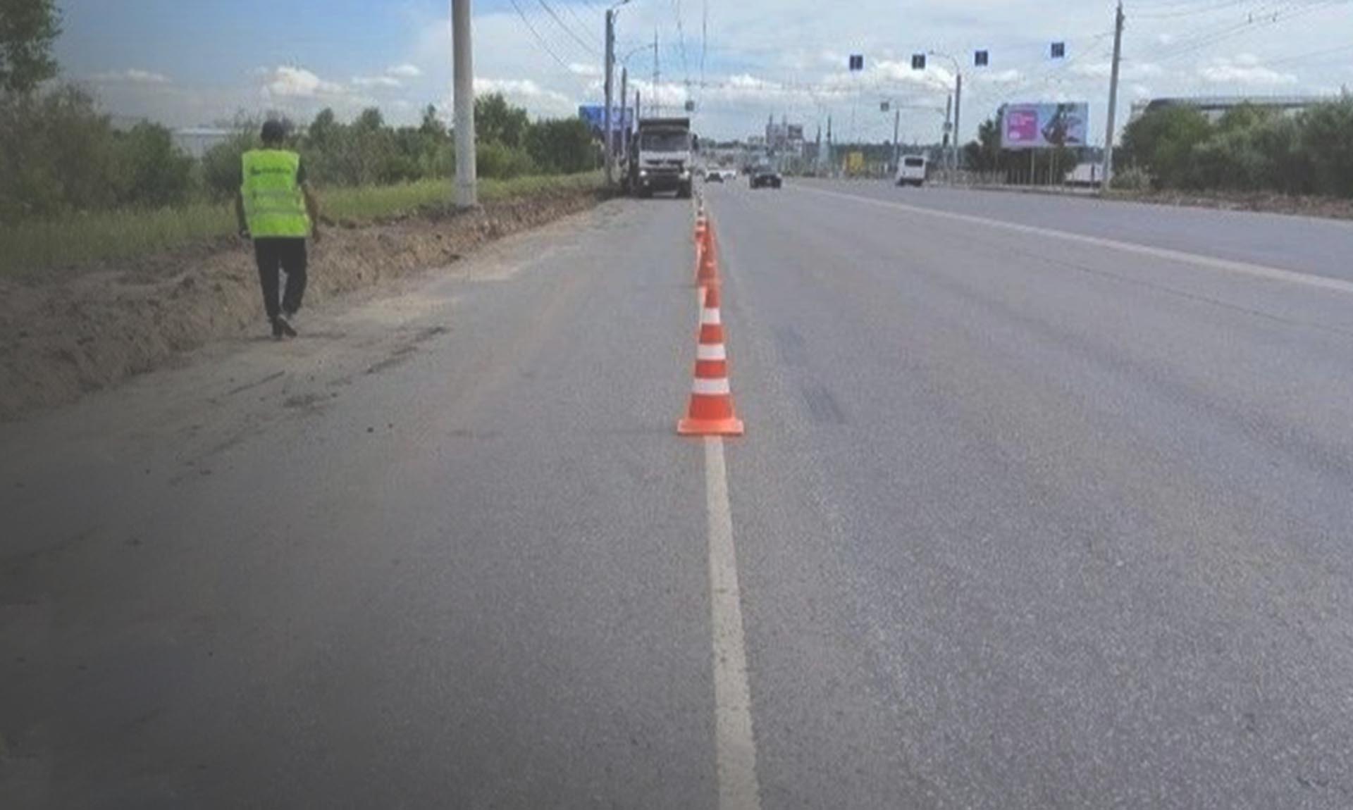 В&nbsp;Омске стартовал ремонт участка дороги по&nbsp;улице Лукашевича