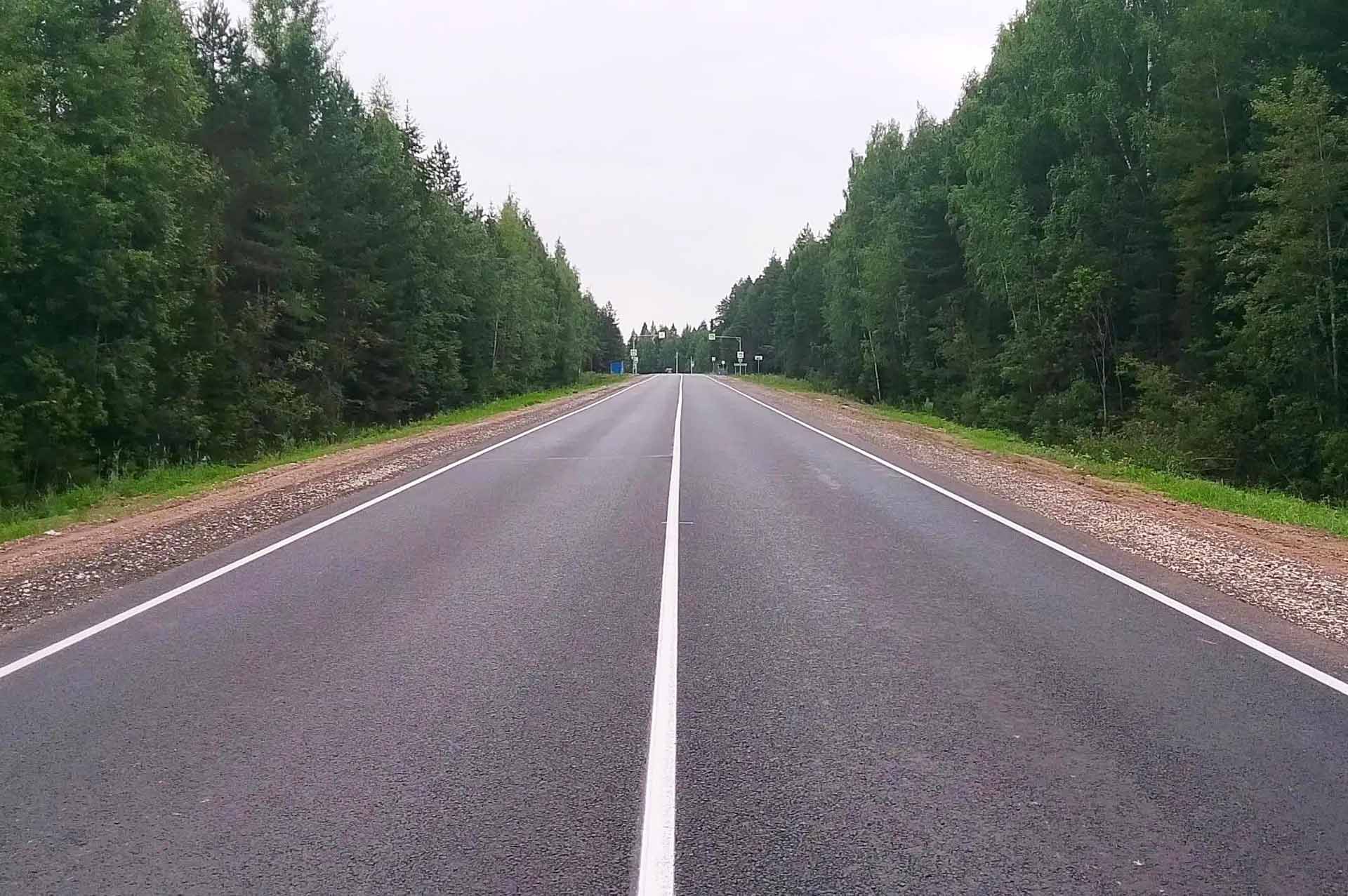 Участки дороги от&nbsp;Кирова до&nbsp;границы с&nbsp;Удмуртией обновили раньше срока