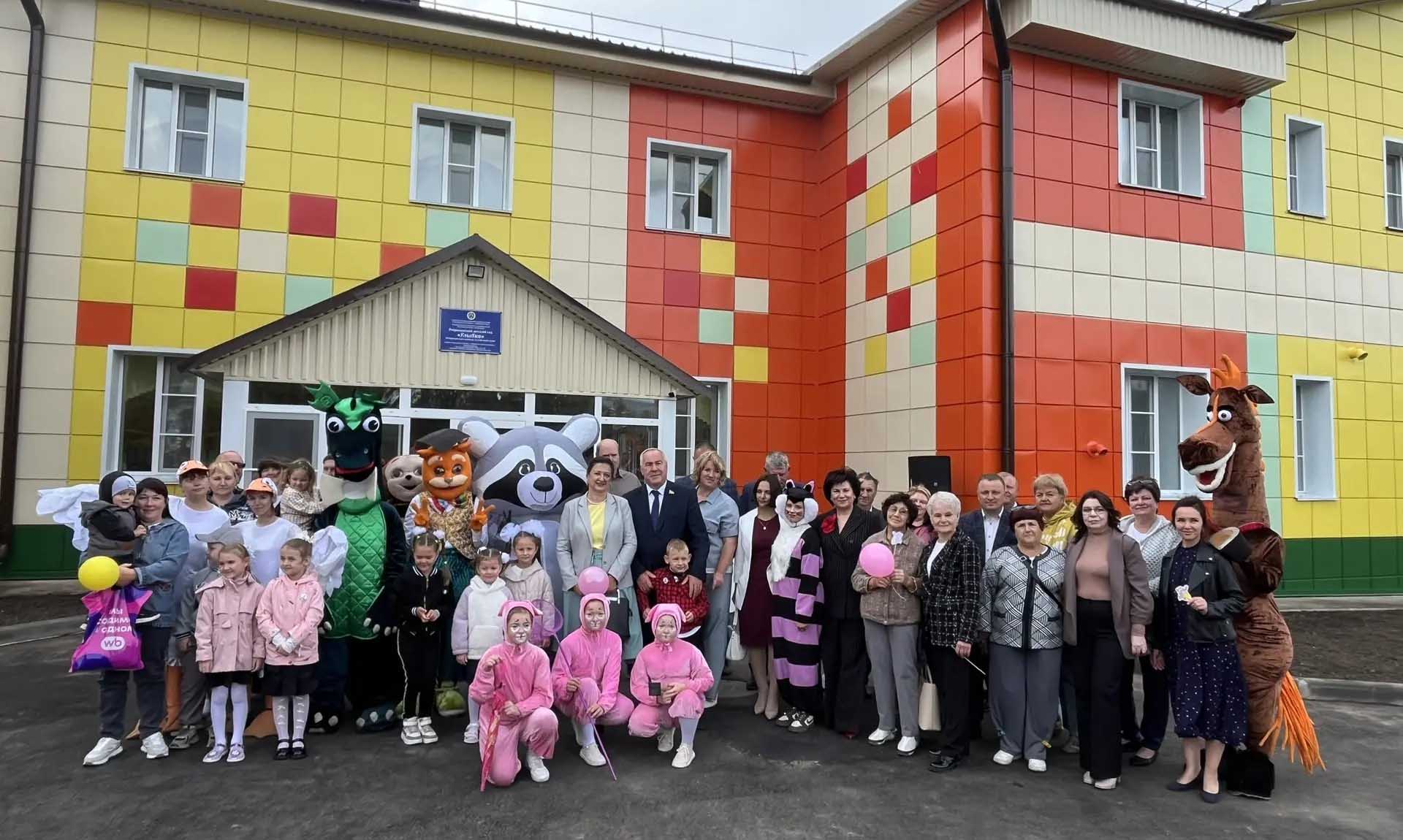 На&nbsp;Алтае открыли обновленный детский сад в&nbsp;селе Ребриха
