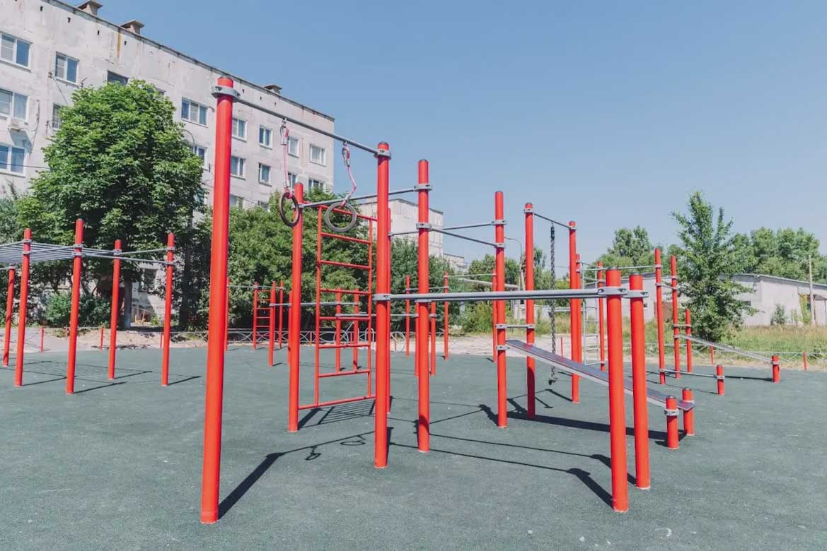 В&nbsp;поселке Лесном Рязанской области оборудовали спортплощадку  