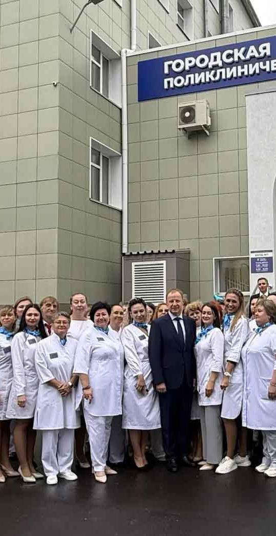 В Барнауле открыли обновленное поликлиническое отделение больницы № 3