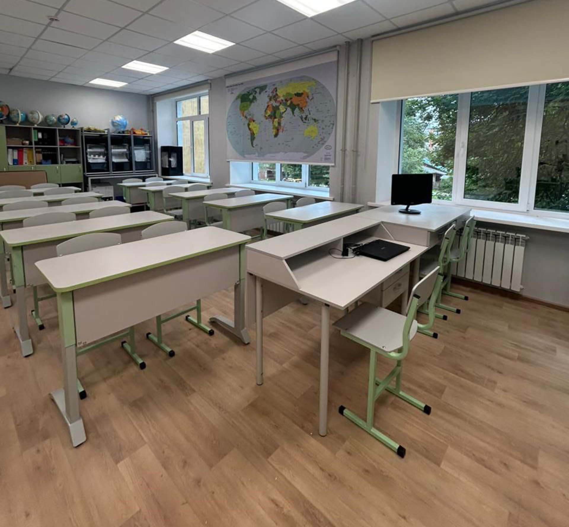 В&nbsp;школе села Детчино в&nbsp;Калужской области завершается капитальный ремонт