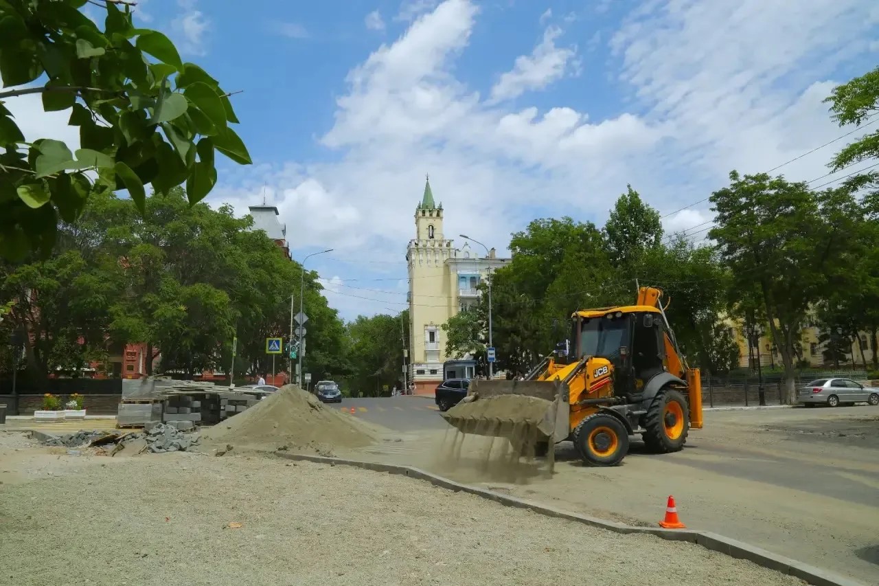 На&nbsp;улице Костина в&nbsp;Астрахани отремонтировали тротуар