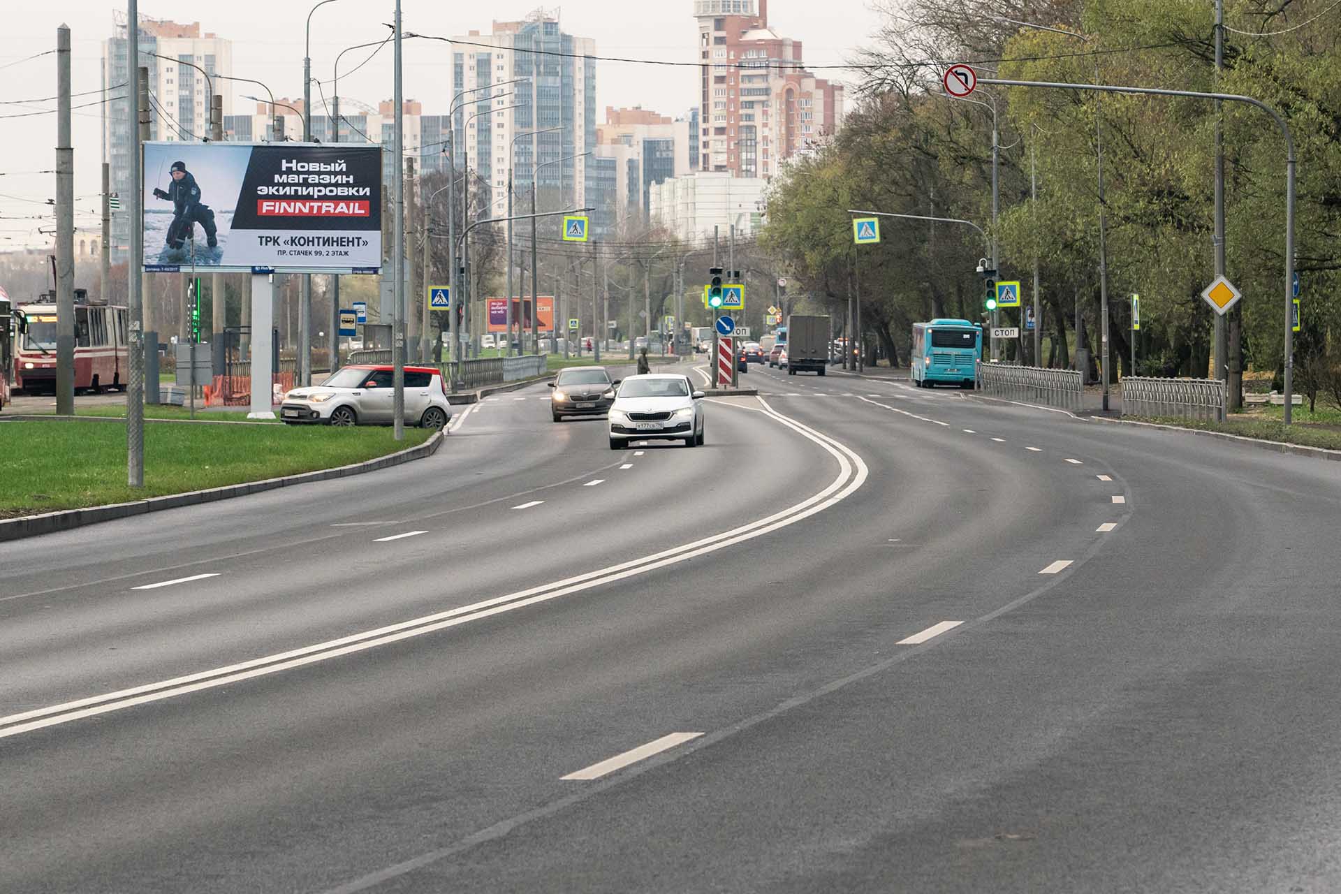 В&nbsp;Санкт-Петербурге обновили более 60&nbsp;километров дорог