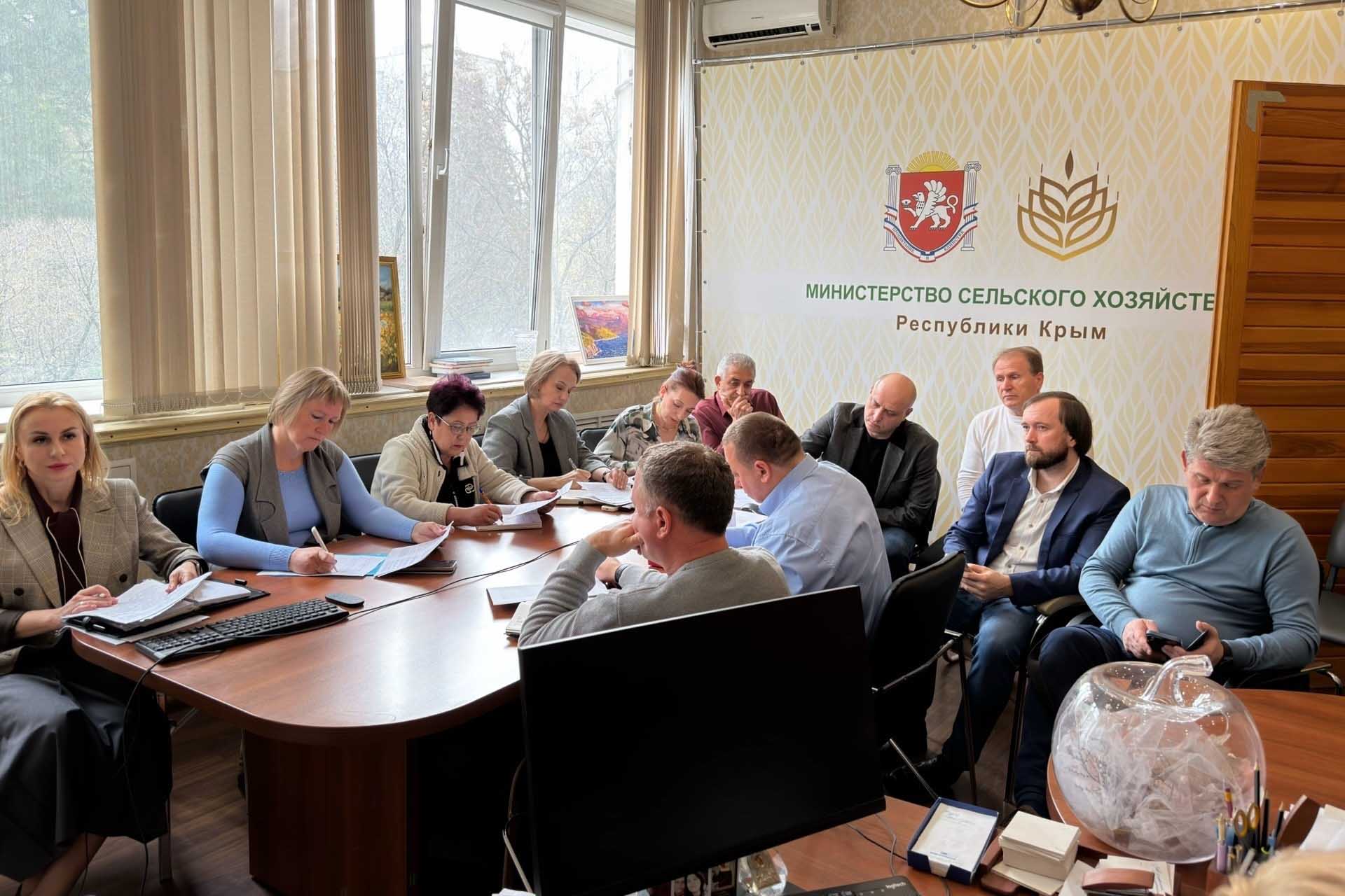 В&nbsp;Минсельхозе Крыма обсудили создание агротехклассов