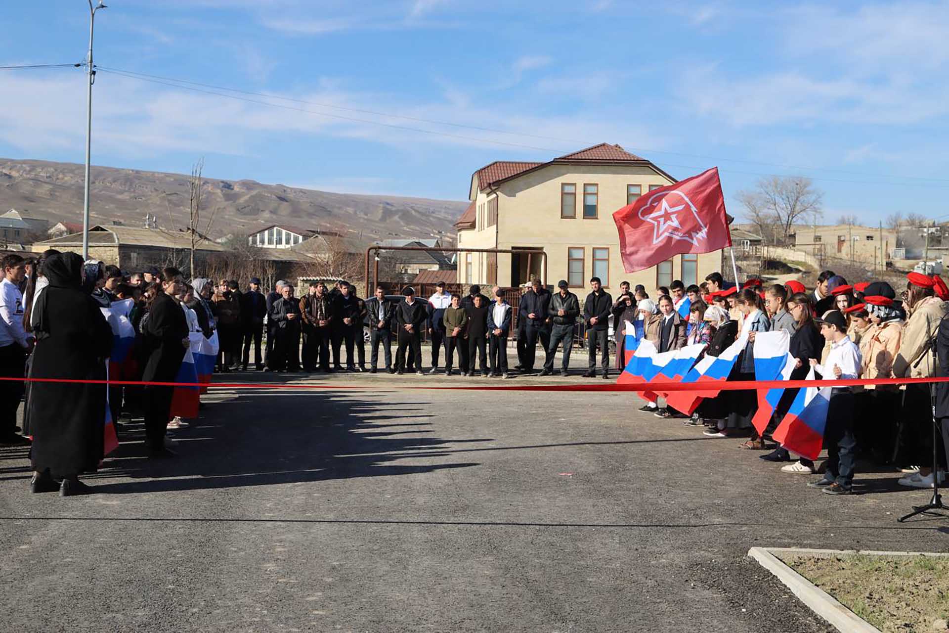 В&nbsp;селе Леваши в&nbsp;Дагестане торжественно открыли новую аллею