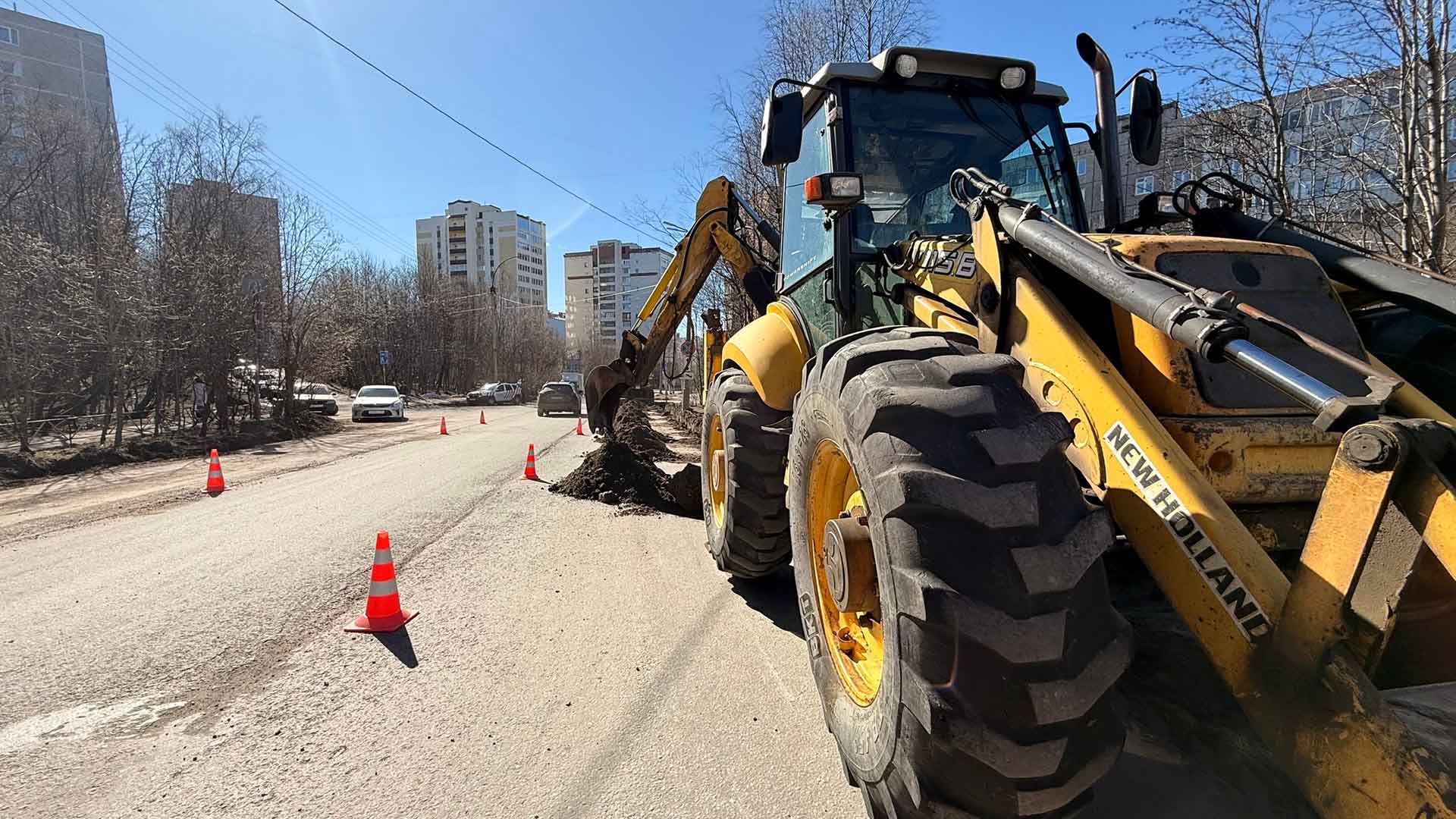 В&nbsp;Мурманске отремонтируют улицу Беринга