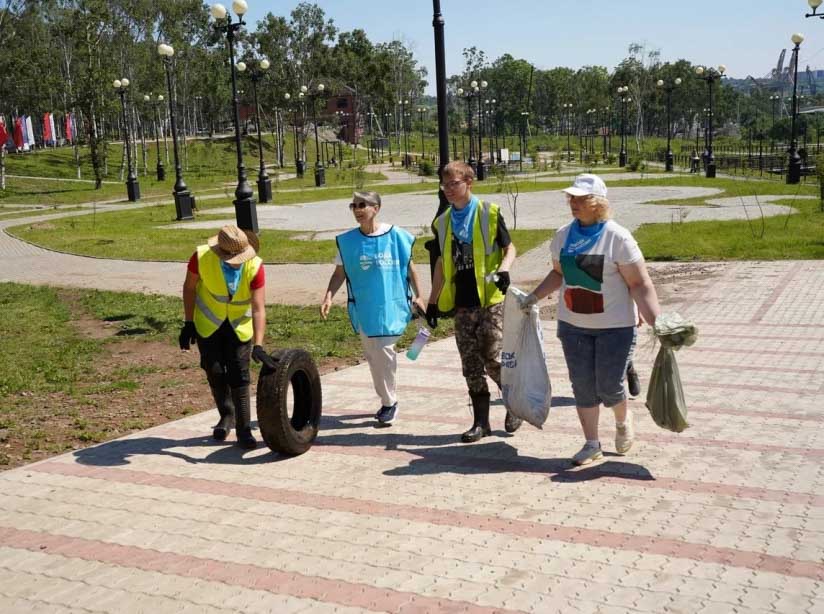 В&nbsp;Хабаровском крае за&nbsp;5&nbsp;месяцев очистили от&nbsp;мусора 96&nbsp;километров берегов
