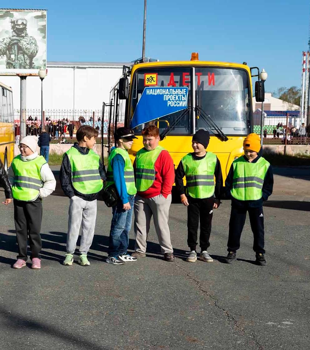 В&nbsp;автопарк Советского района Югры поступили два школьных автобуса