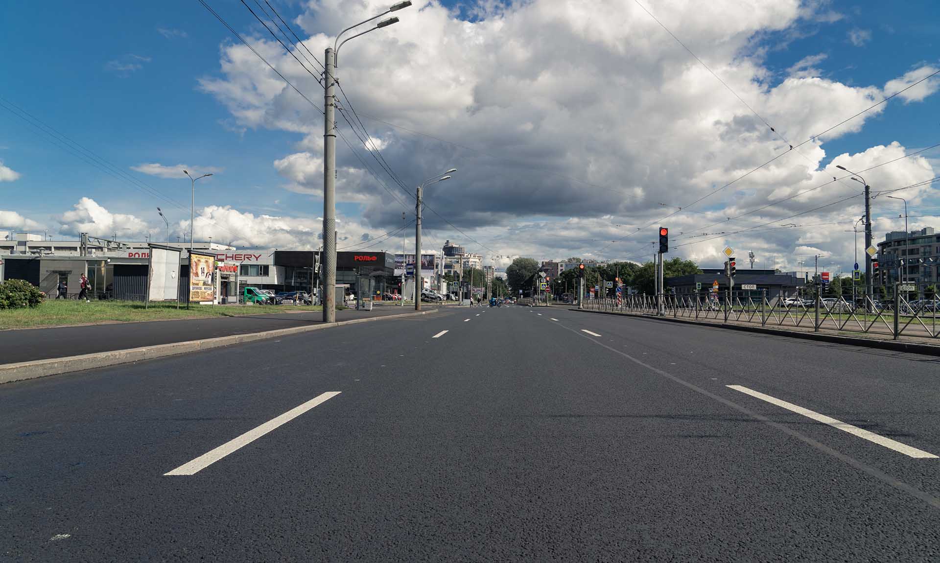 В&nbsp;Петербурге отремонтировали дороги к&nbsp;медицинским учреждениям