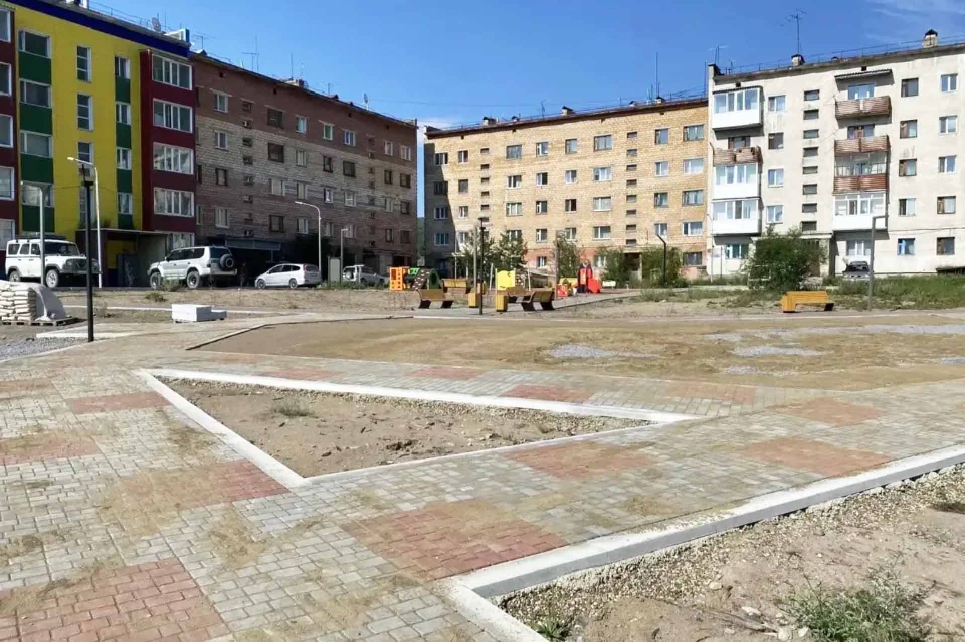 В&nbsp;поселке Омсукчан Магаданской области благоустроят общественную территорию