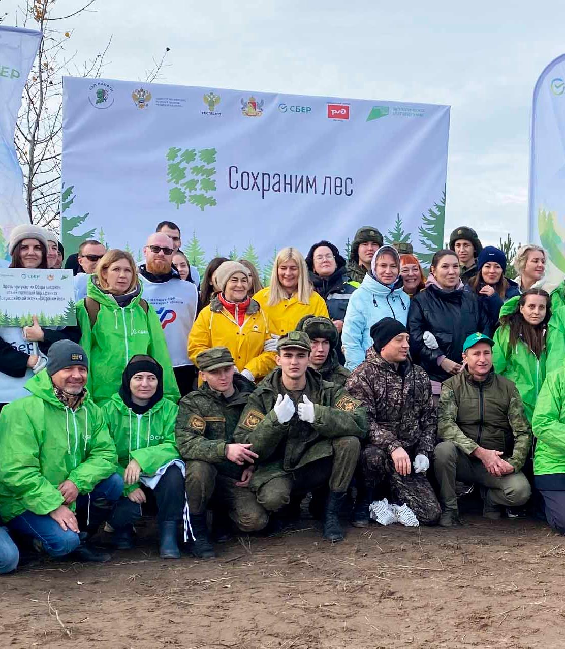 В&nbsp;Воронежской области высадили более 50&nbsp;тысяч деревьев