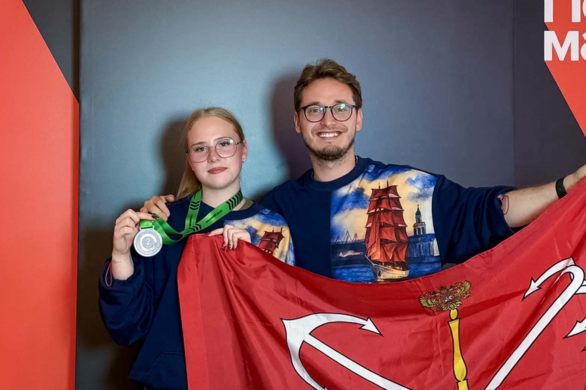 Студентка из&nbsp;Петербурга завоевала серебро на&nbsp;чемпионате &laquo;Профессионалы&raquo;