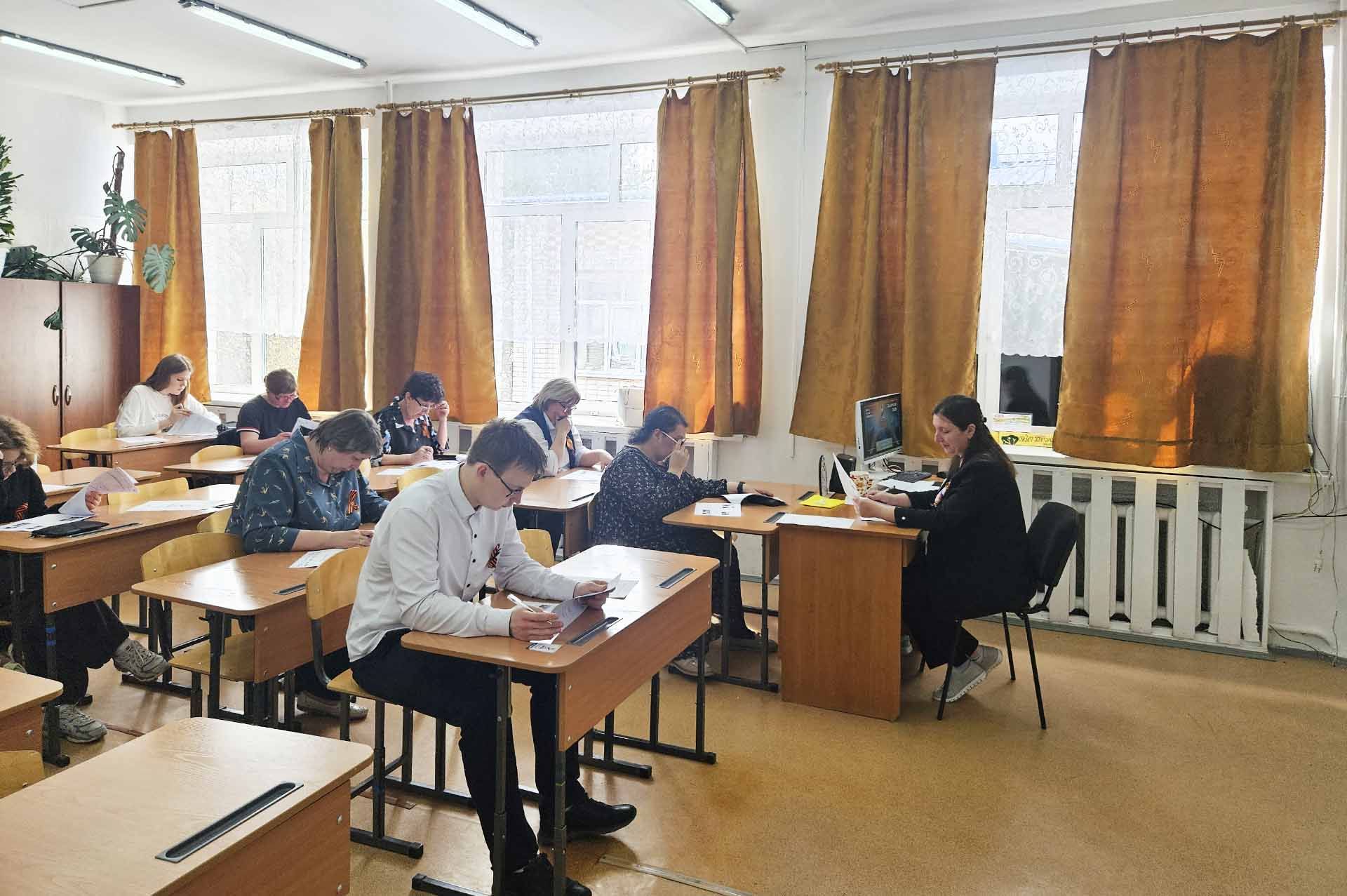 В&nbsp;Упоровской школе Тюменской области провели &laquo;Диктант Победы&raquo;