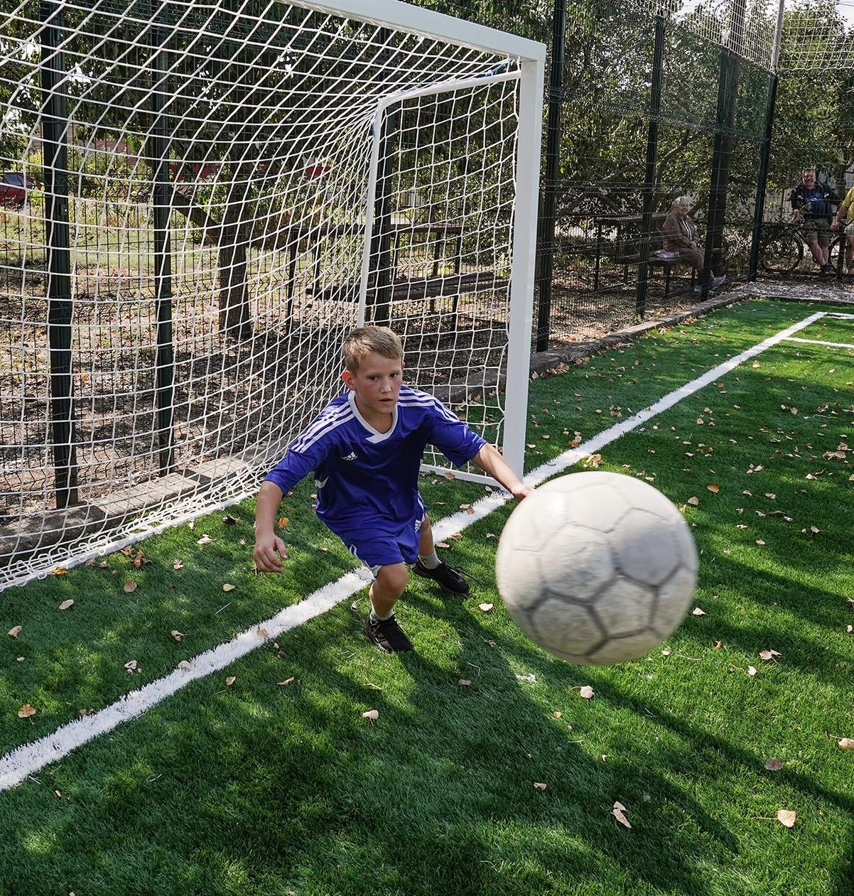 В&nbsp;ауле Мафэхабль Республики Адыгеи отремонтировали спортплощадку