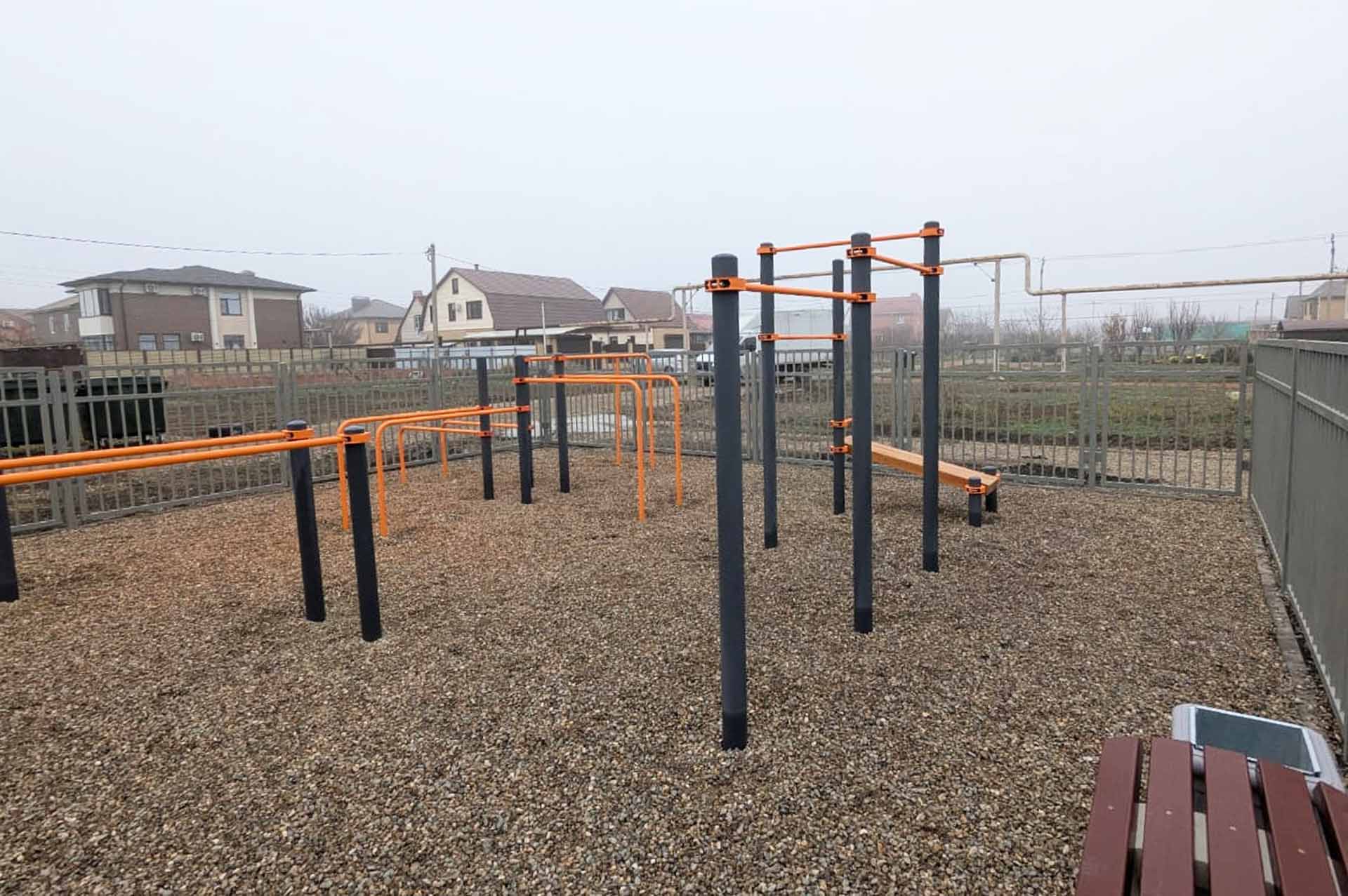 В&nbsp;городе Ейске Краснодарского края появилась новая воркаут-площадка