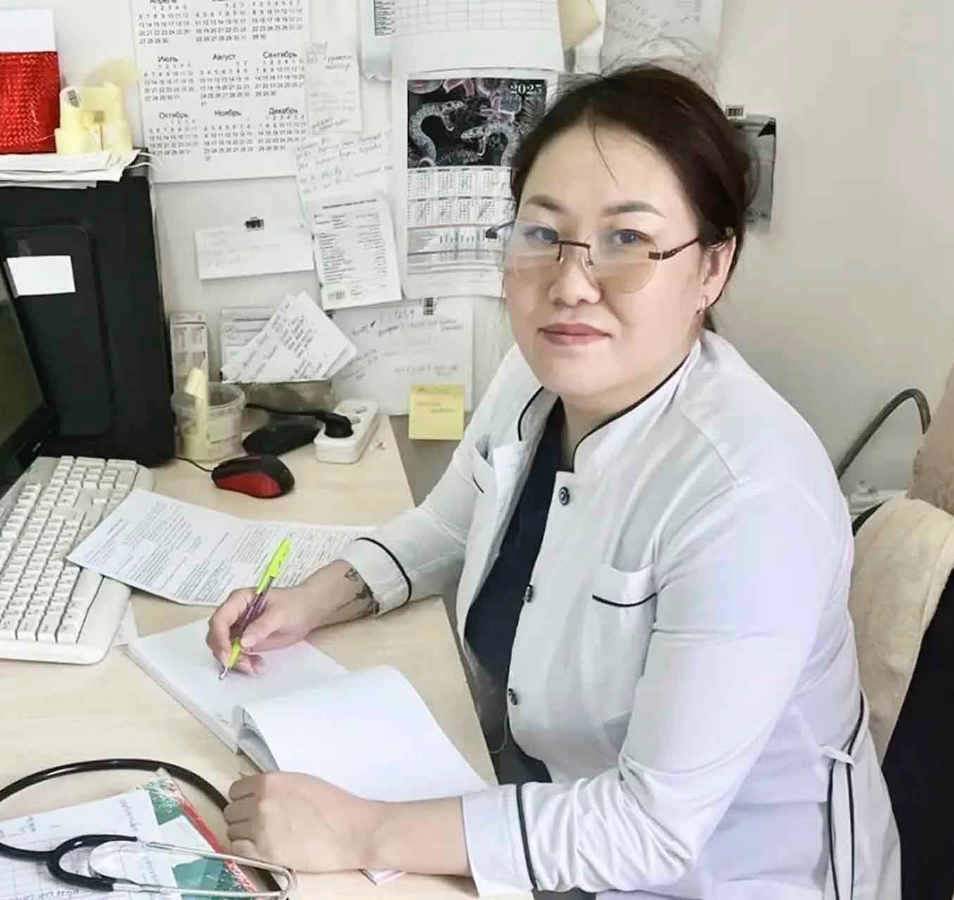 Врачи из&nbsp;Барун-Хемчикского района Тувы осмотрели жителей села Дон-Терезин