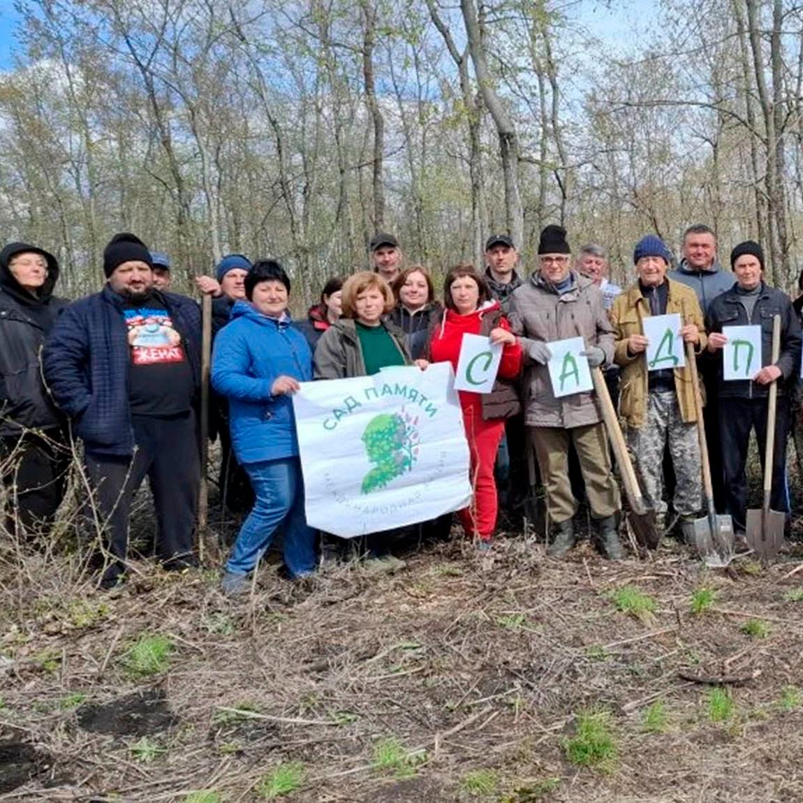В&nbsp;Вейделевском районе Белгородской области высадили деревья