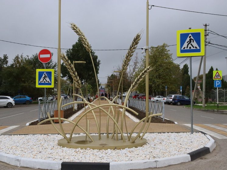 В&nbsp;городе Зеленокумске на&nbsp;Ставрополье открыли бульвар Аграриев
