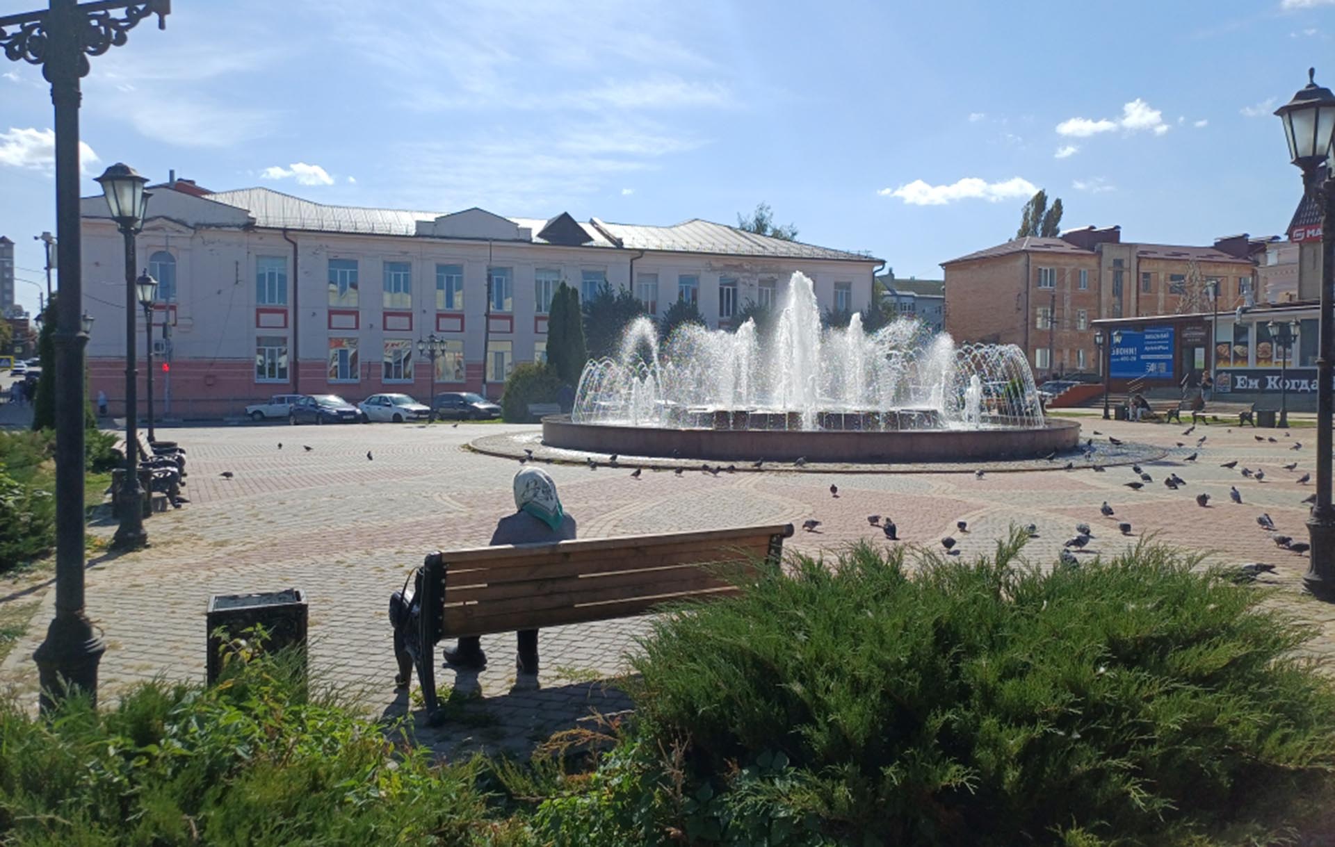 В&nbsp;городе Клинцы Брянской области благоустроили общественную территорию