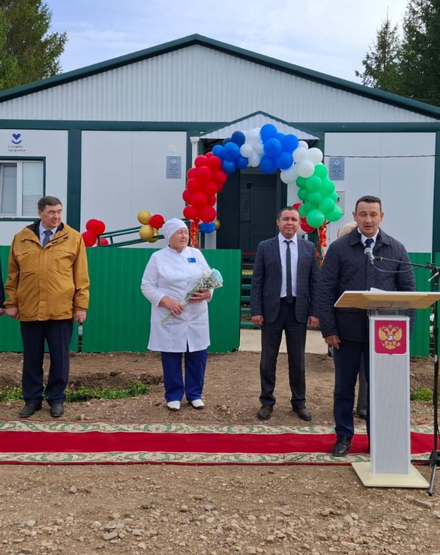 В&nbsp;башкирской деревне Кизги открыли новый фельдшерско-акушерский пункт