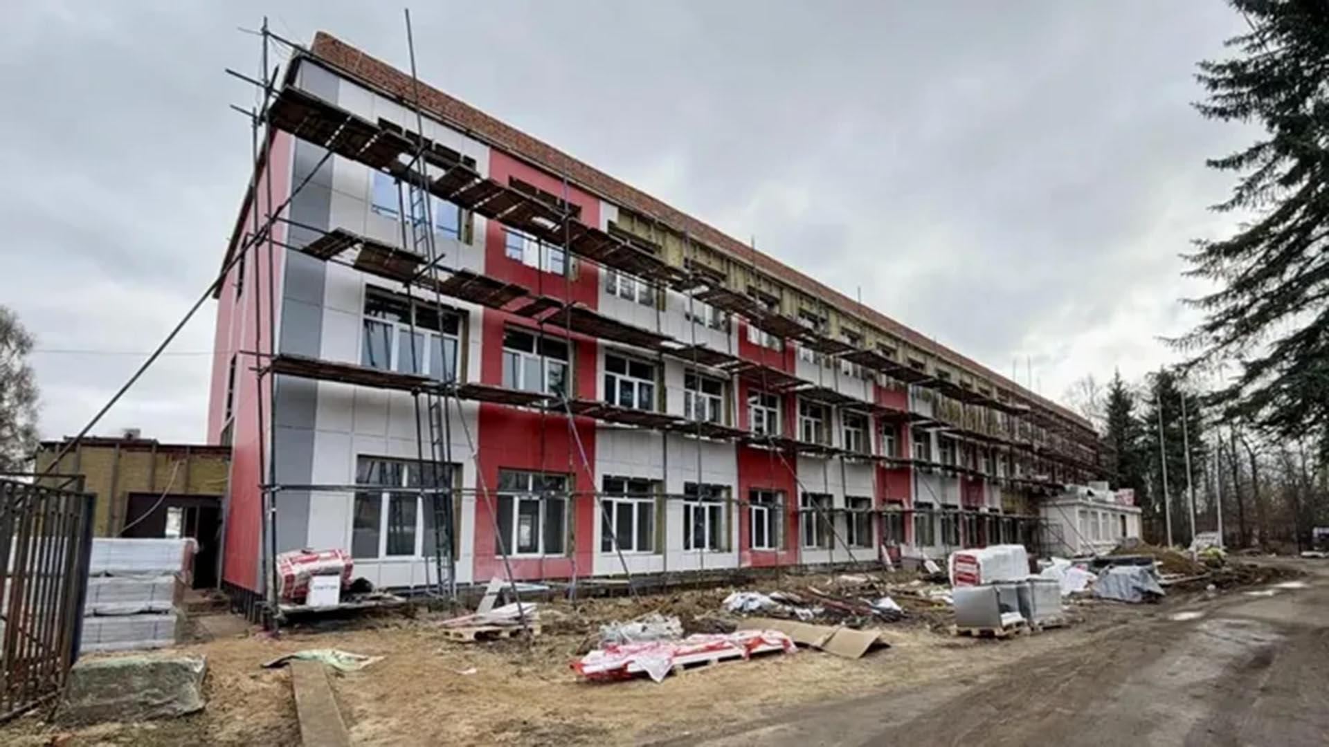 В&nbsp;подмосковном селе Трубино к&nbsp;августу отремонтируют школу № 28