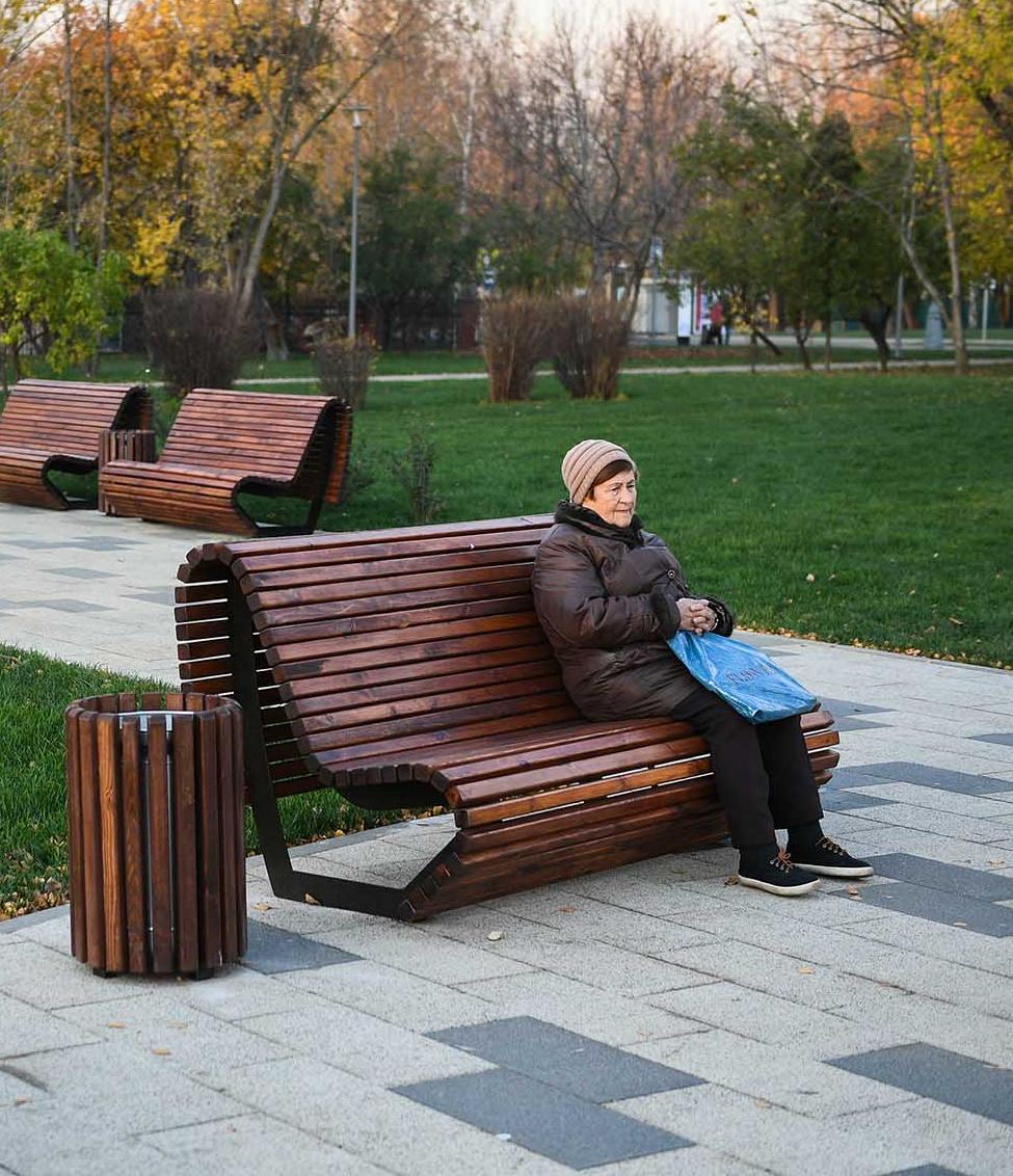 В&nbsp;Колпине благоустроили сквер на&nbsp;Зеленой набережной