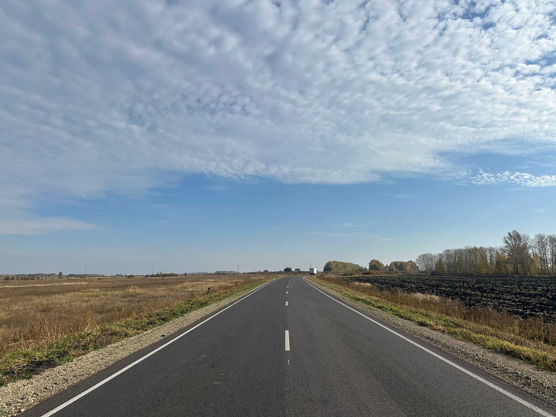 В&nbsp;Тамбовской области обновили участок автодороги &laquo;Каспий&nbsp;&mdash; Токаревка&raquo;