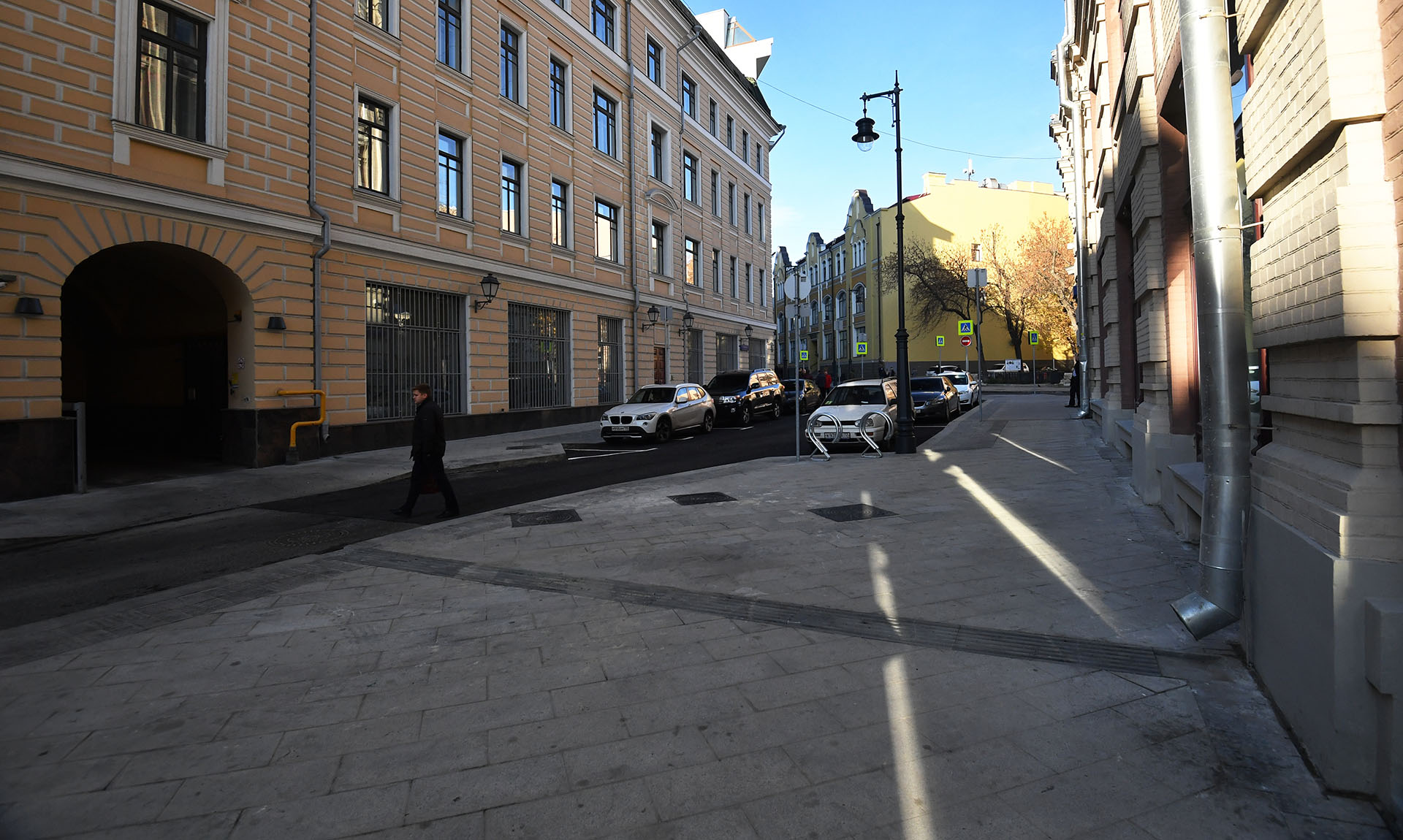 В&nbsp;Санкт-Петербурге завершили благоустройство Волжского переулка
