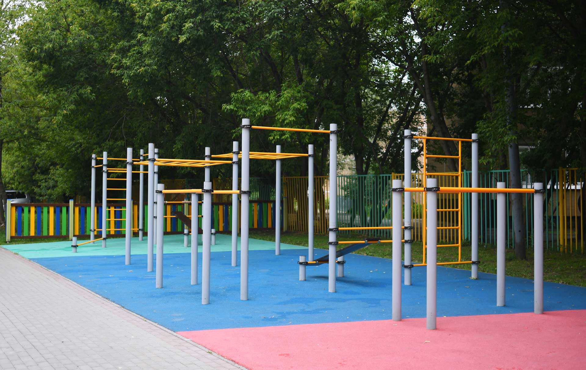 В&nbsp;поселке Учебном на&nbsp;Кубани открыли спортивную площадку