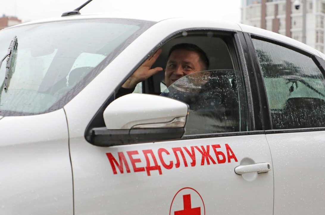 Городская больница Армавира получила автомобили для&nbsp;участковых врачей