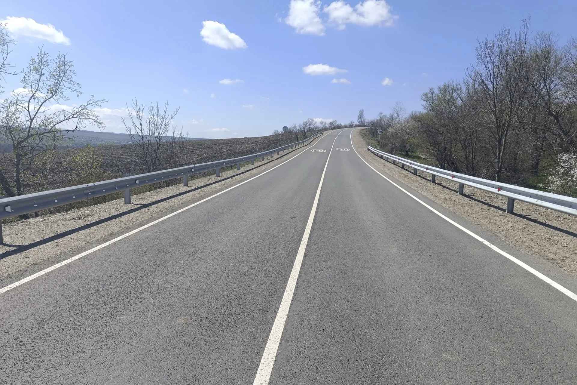 На&nbsp;Кубани обновили участок трассы Отрадная&nbsp;&mdash; Подгорная Синюха