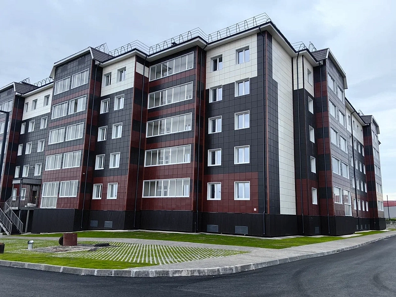 В&nbsp;городе Лабытнанги на&nbsp;Ямале построили пятиэтажный дом