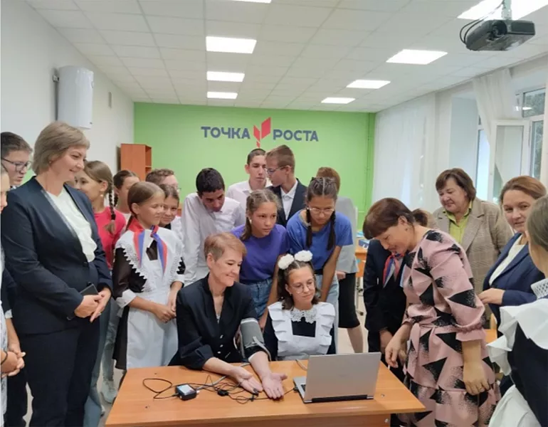 В&nbsp;Черемшанском районе Татарстана открыли &laquo;Точку роста&raquo;