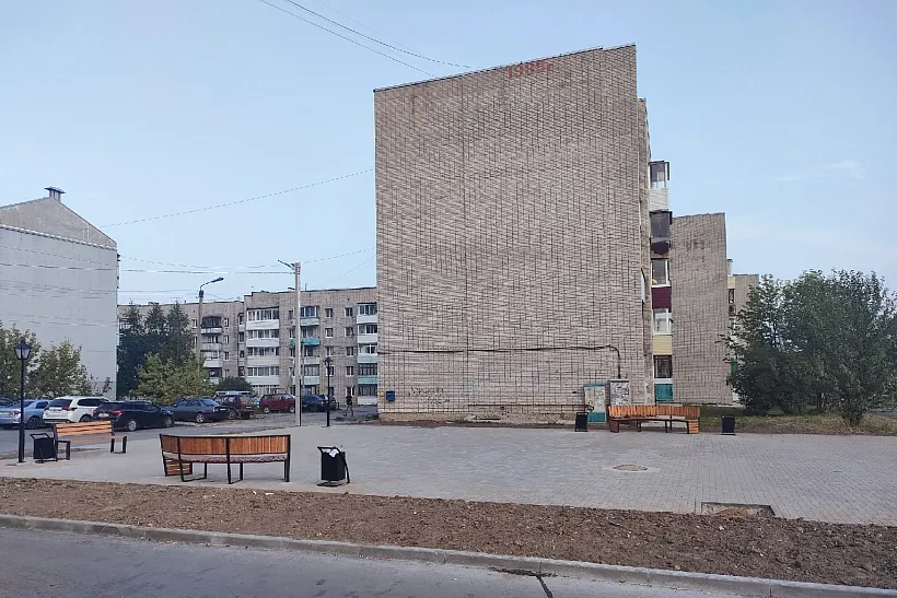 В&nbsp;пермском поселке Полазна открылся сквер Дружбы