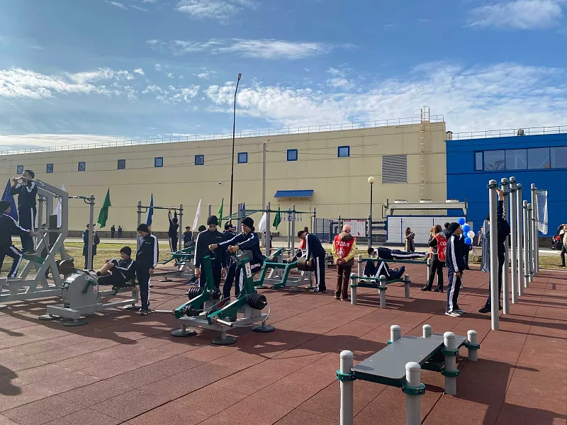 В&nbsp;башкирском городе Ишимбае открылась площадка ГТО