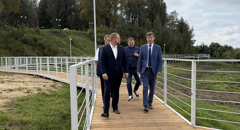 В&nbsp;Шуе завершили второй этап благоустройства набережной реки Тезы