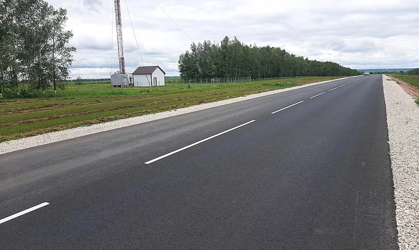 В&nbsp;Татарстане обновили участок дороги Апастово&nbsp;&mdash; Тетюши