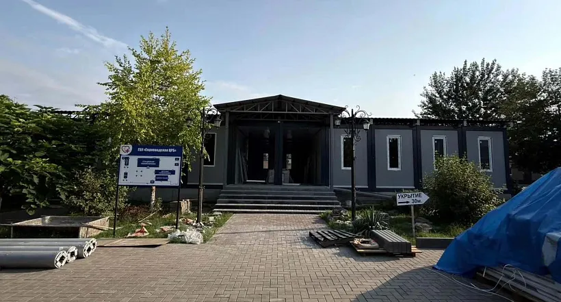 В&nbsp;чеченском городе Серноводске возвели модульную женскую консультацию