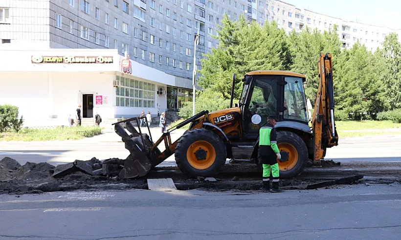 В&nbsp;Северодвинске стартовало благоустройство территории на&nbsp;улице Ломоносова