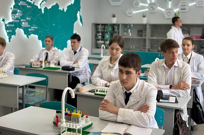 Современный кабинет химии открылся в&nbsp;Усть-Лабинске Краснодарского края