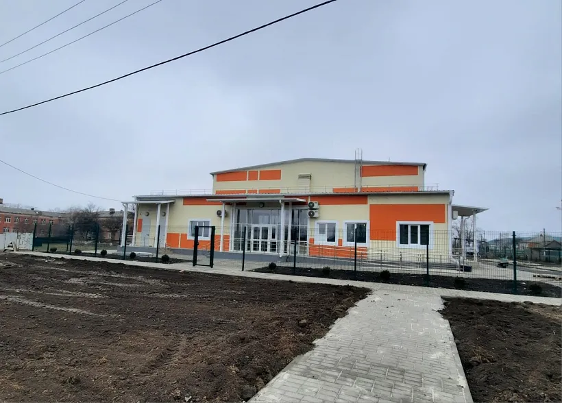 В&nbsp;кубанской станице Новодеревянковской построили спортзал