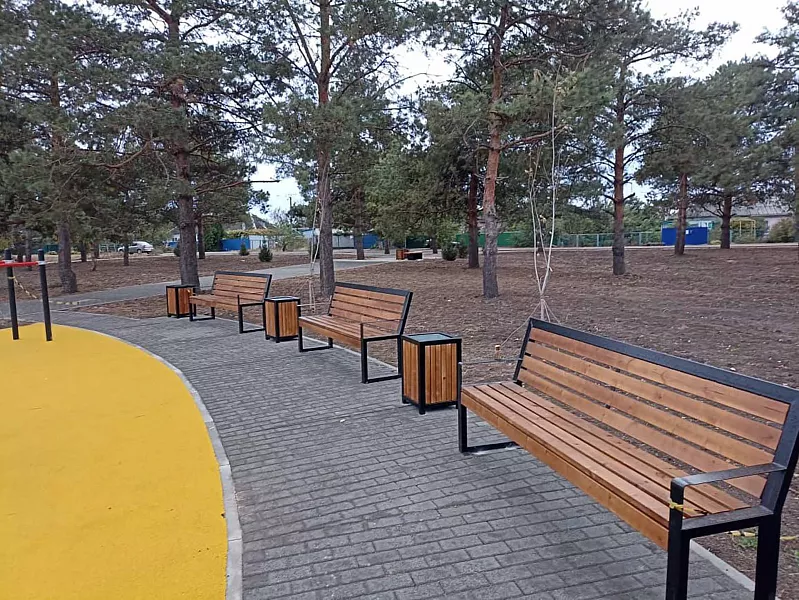 На&nbsp;Кубани в&nbsp;поселке Мирском завершается реконструкция зоны отдыха