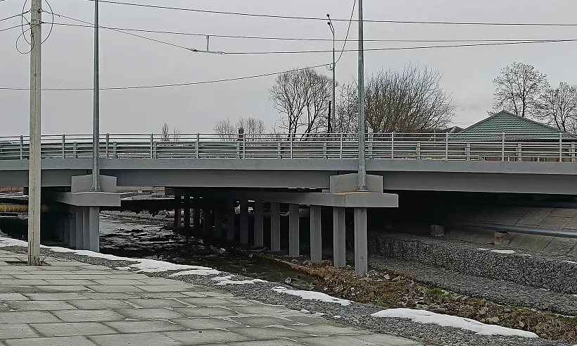В&nbsp;Брянской области обновили мост через реку Московку