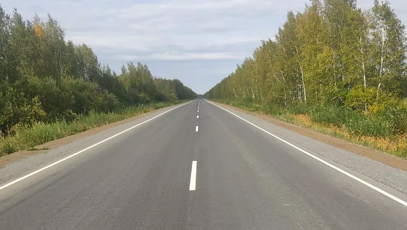 В&nbsp;Тюменской области обновили участок дороги Омутинское&nbsp;&mdash; Армизонское