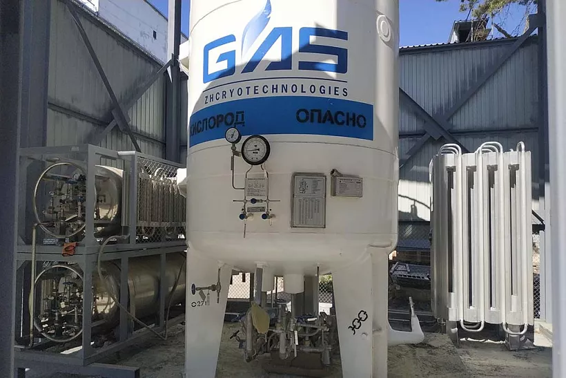 В&nbsp;Сысертской больнице Свердловской области установили новый газификатор кислорода