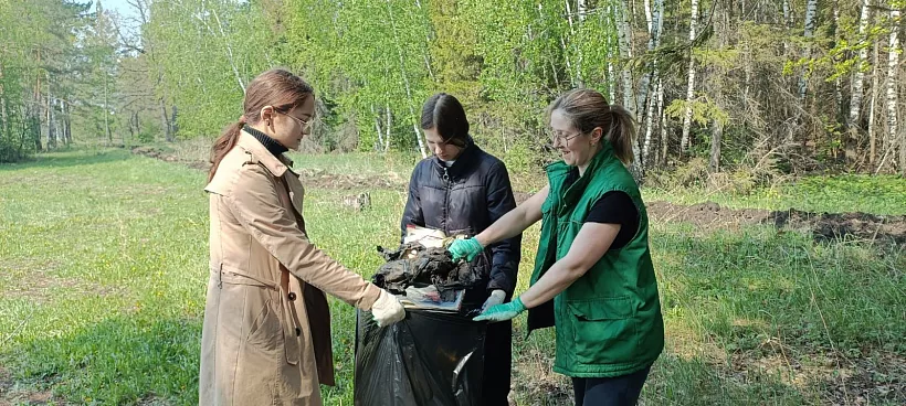 В&nbsp;городе Бугульма прошла акция &laquo;Чистые леса Татарстана&raquo;