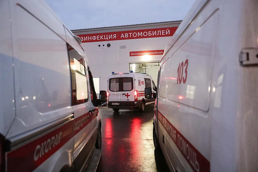 Около 90&nbsp;новых автомобилей поступило на&nbsp;станцию скорой помощи в&nbsp;Подмосковье